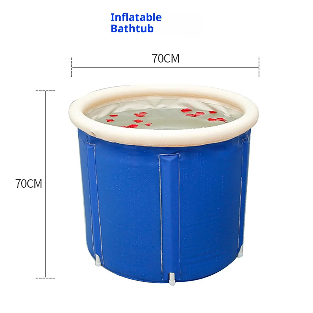 Portable Ice Bath Tub for Hot SPA and Ice Bath,Ideal for Fast Muscle Recovery,Cold Water Therapy -(Ice/Hot Universal)