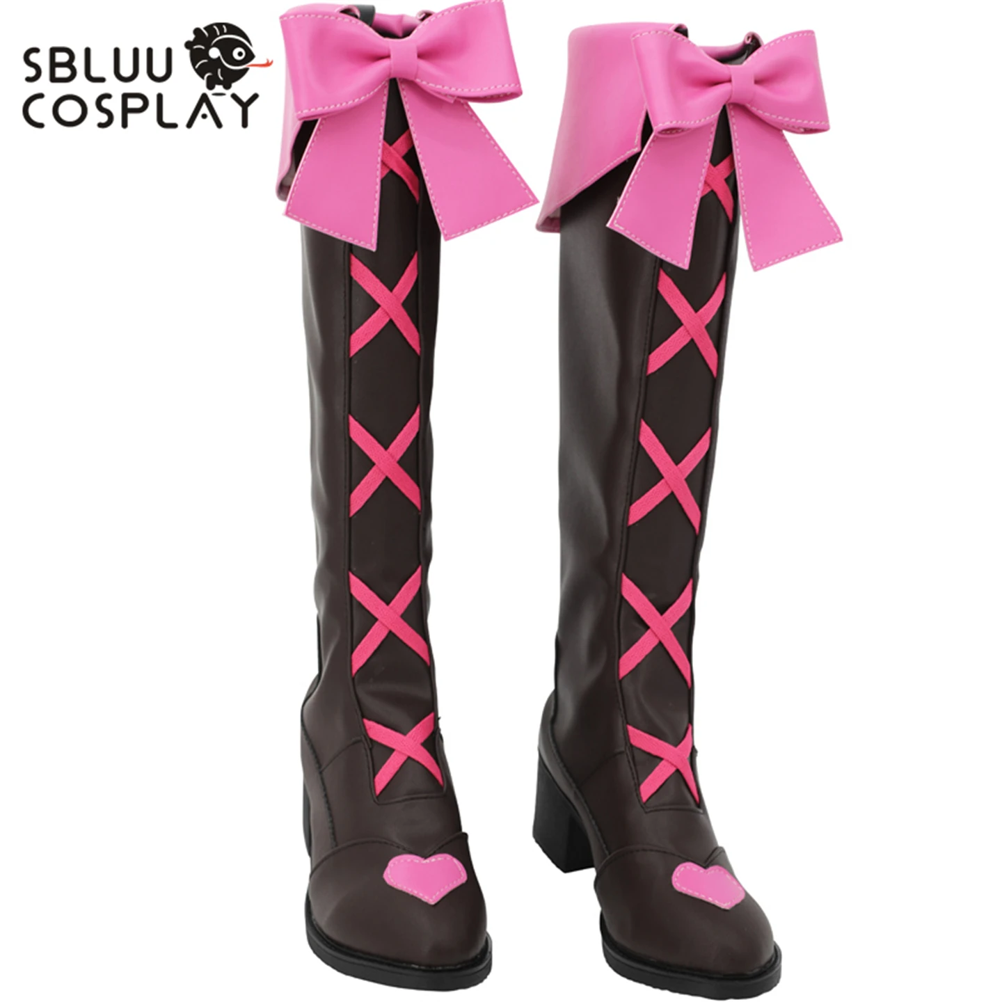 SBluuCosplay Game OW Cos Amelie Guillard Widowmaker Zapatos de Cosplay para Fiesta de Halloween Botas Hechas a Medida
