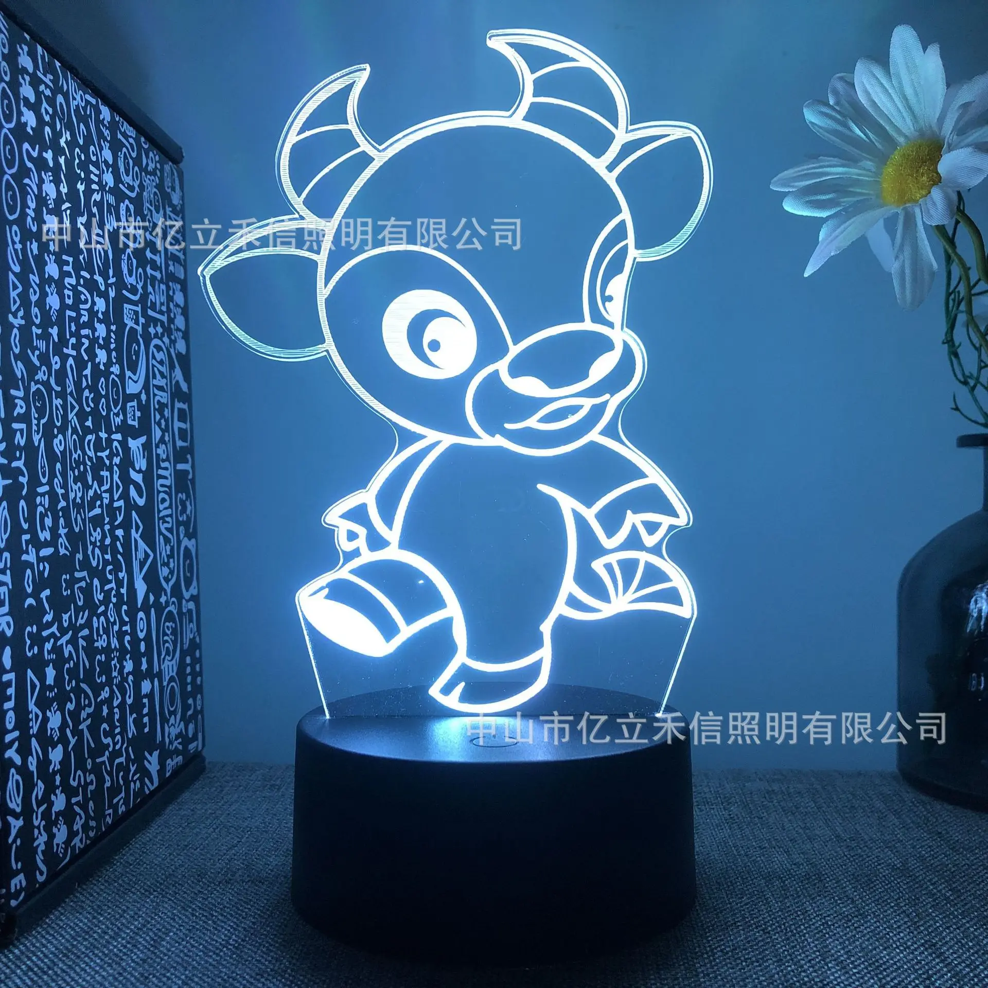 12 Zodiac Signs 3d Led Lamp For Bedroom Customize The Character Genus Night Lights Decoration Customizable Names Birthday Gift