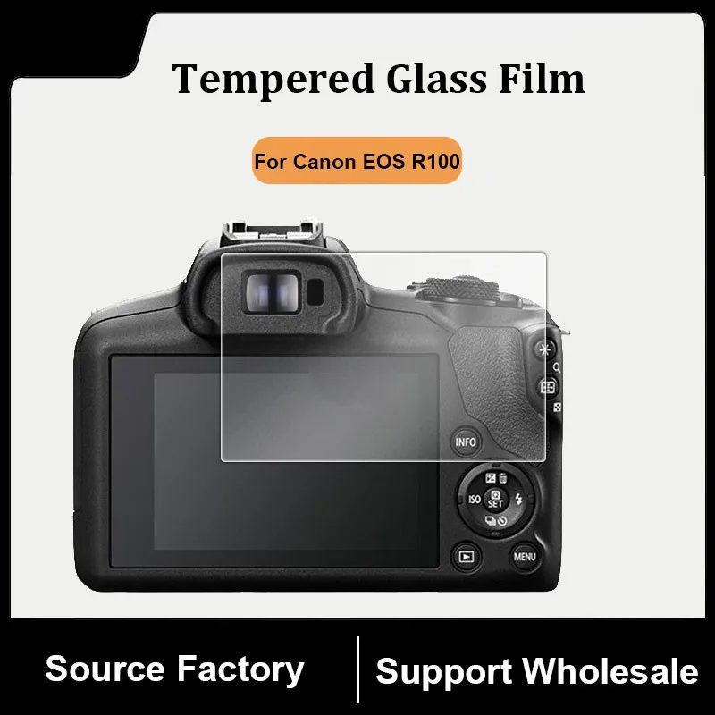 

For Canon EOS R100 Camera Tempered Glass 9H 2.5D LCD Screen Protector Explosion-proof Toughened Film