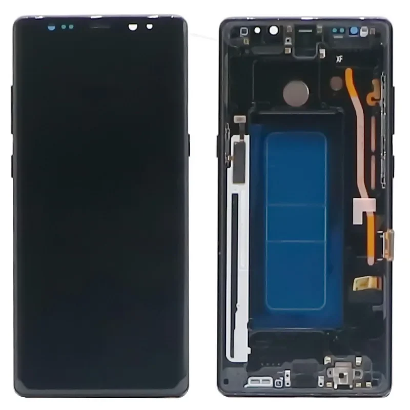 for SAMSUNG Note 8 N950 Display for SAMSUNG  Note 9 LCD N960 With Frame Touch Screen Digitizer Assembly Repair Parts Tested