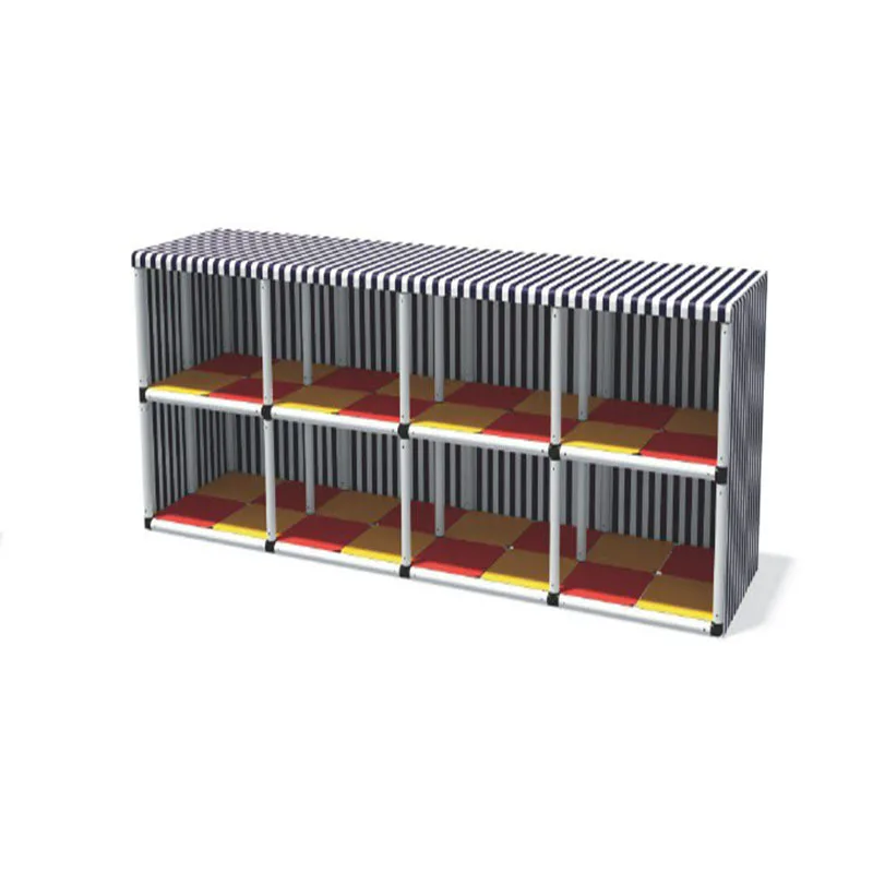 

Shelves, multi-layer storage racks with sheds, storage racks, kindergartens, outdoor sports