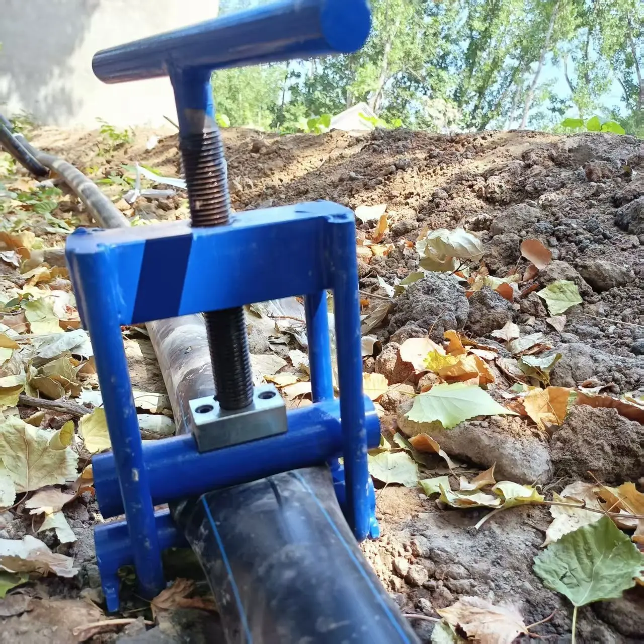 Water Gas Pipe Sealing Clamp Pipe Flattening Emergency Repair Shut Off Liquid/Gas Flow for Damaged Pipeline No Valve Required