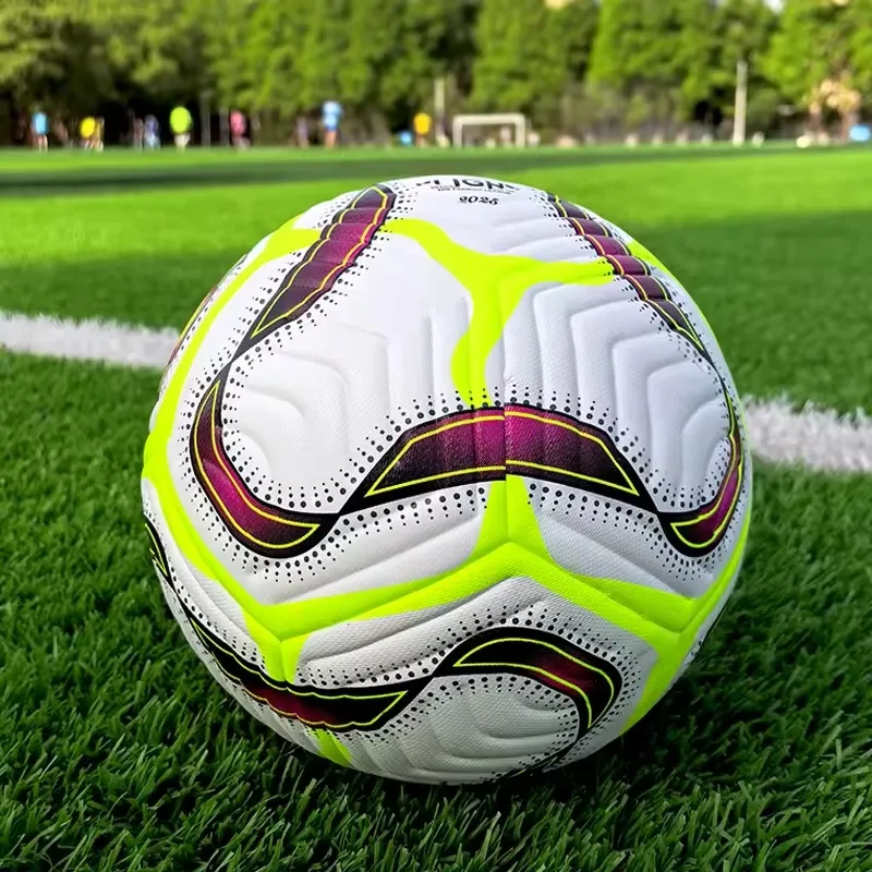 كرة قدم احترافية مقاس 5 كرات دوري رسمية للبالغين للرجال والنساء للتدريب الرياضي في الهواء الطلق كرة قدم سميكة للفريق