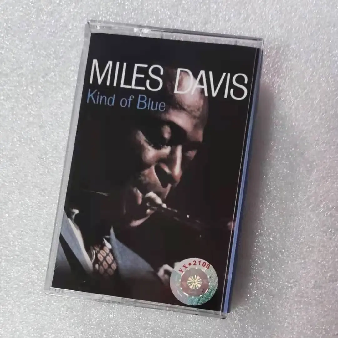 

Альбом Miles Davis "Kind Of Blue", музыка в стиле джаз, кассета, абсолютно новый, запечатанный, классическая джазовая коллекция, крутой джазовый стиль