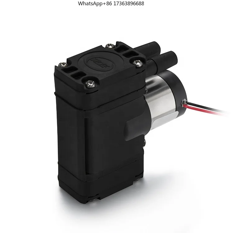 Pompe à air miniature 1-5V CC, débit très stable de 5 LPM, faible vibration, moteur sans noyau, pompe à vide à micro-diaphragme pour détecteur de gaz