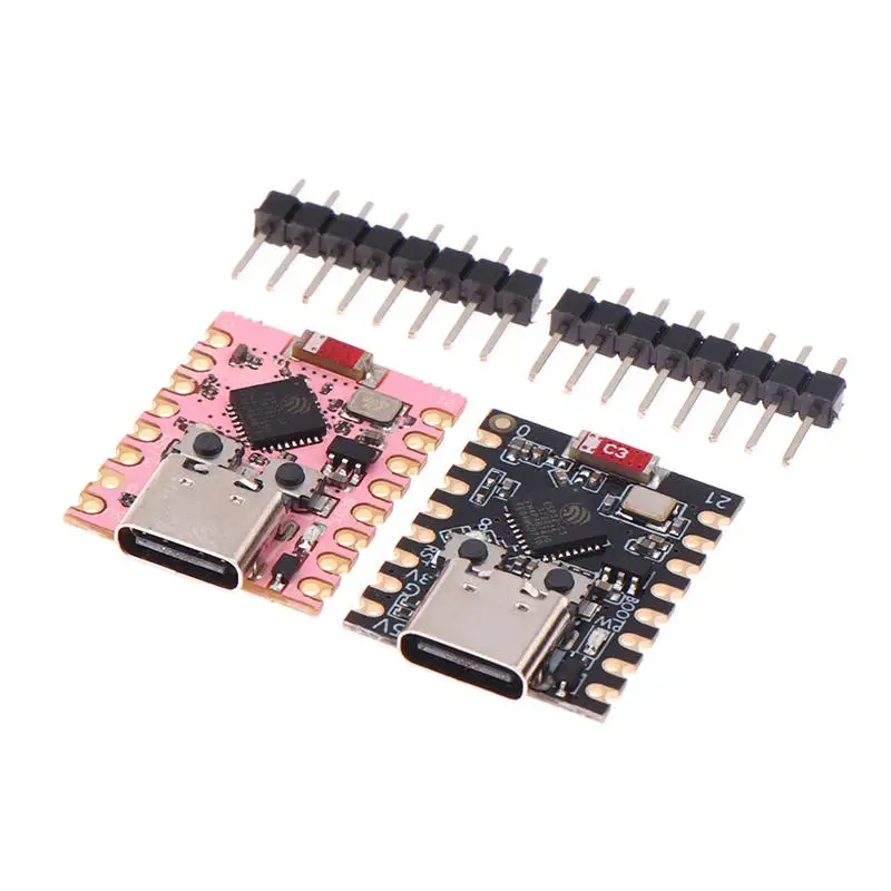1/2/3 Buah Papan Pengembangan ESP32-C3 2.4GHz Wi-Fi Bluetooth ESP32 Papan SuperMini Mikrokontroler Inti Ganda untuk Arduino