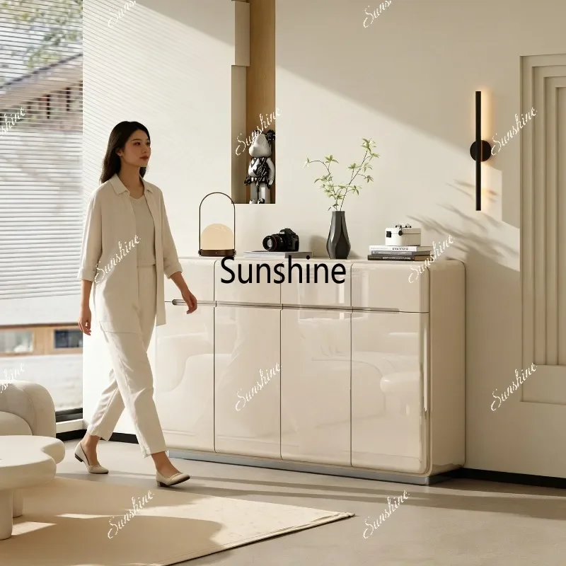 Box Luxury Shoe Cabinet Organizer Storage Living Room Display Slippers Vertical Shoe Shelf Modern Zapatero Entrance Furniture  F