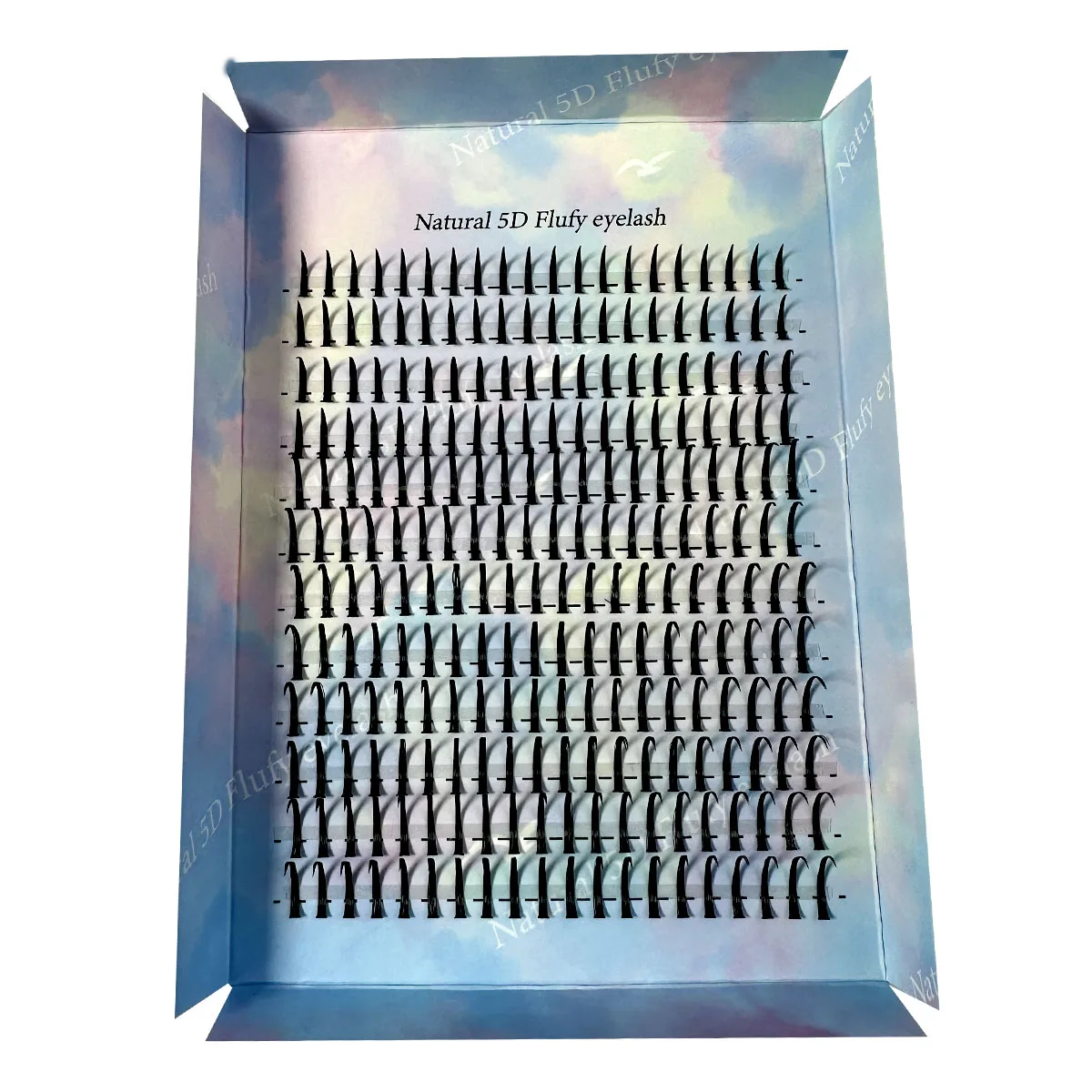 Clusters de cils avec pointes pointes de cils Ultra longs Extensions de cils pour bricolage cils pour Manga/épiky/Mega Look