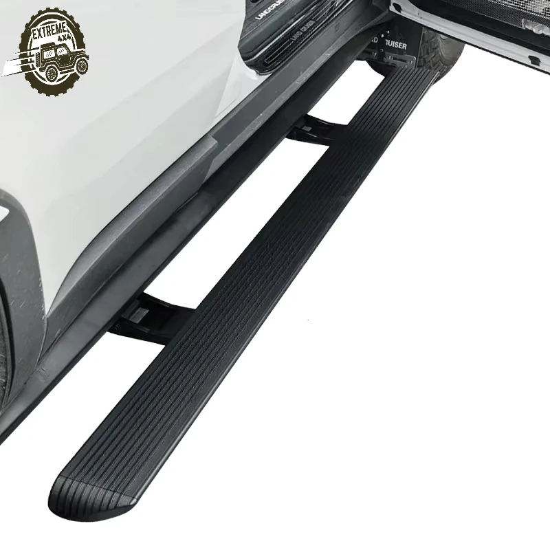 

Liush Power Retractable Electric Side Pedal Aluminum Alloy Waterproof Anti-pinch Sports Style Automatic Car Running Board for