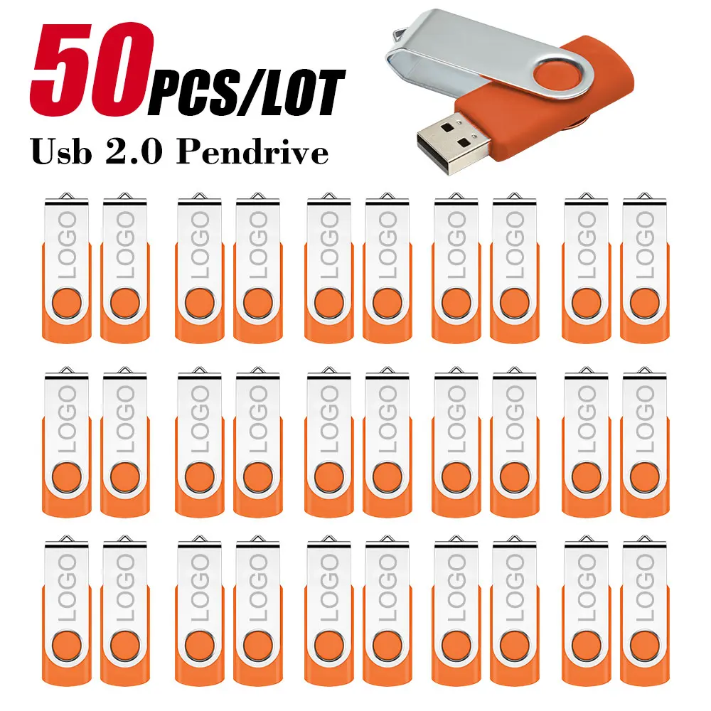 

Бесплатная пользовательская колода, 50 шт./лот, поворотный USB-флешка 512 МБ, 1 ГБ, 2 ГБ, 4G, 8 ГБ, 16 ГБ, 32 ГБ, высокоскоростной флэш-накопитель, 64 ГБ 2,0, подарочная USB-накопитель