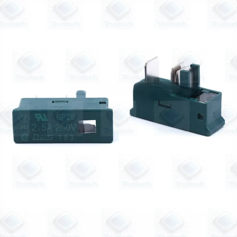 Original 5 Pieces of Fuses: GP16 1.6A, GP20 2A, GP25 2.5A, GP50 5A, GP75 7.5A, 250V