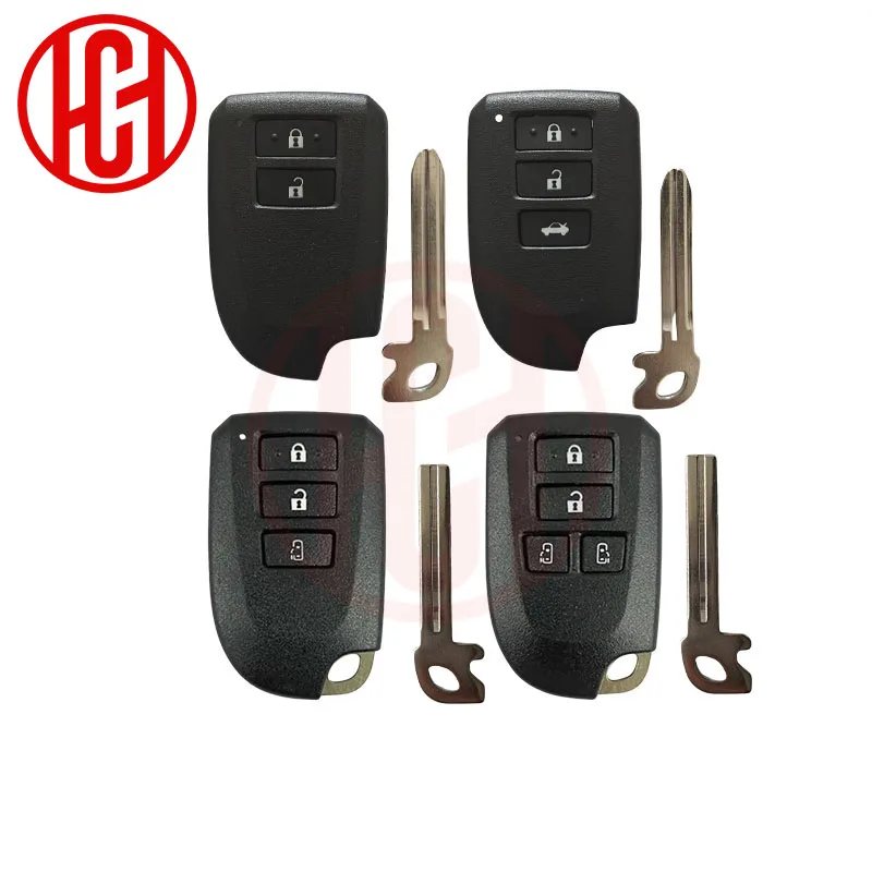 

2/3/4 Buttons Smart Remote Car Key Shell Case Housing Cover For Toyota Prote Hiace Spade Sinnea Yaris Vios Zhixuan