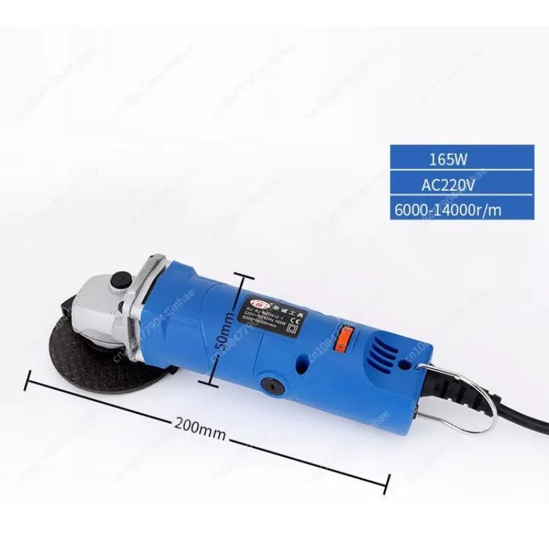 75mm 6 Speed Electric Angle Grinder Polishing Machine Variable Speed Grinding Machine Abrasive Tools Mini Grinder