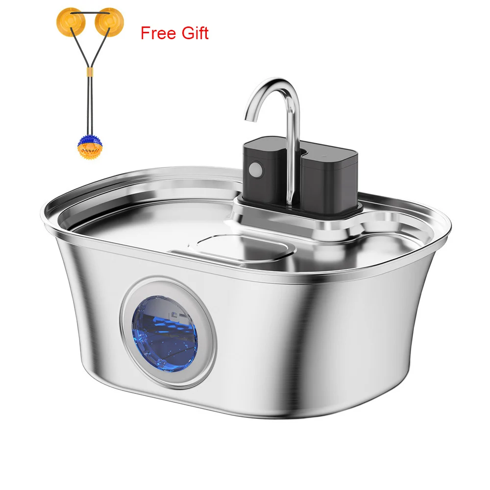 

VOFORD Wireless Automatic Cat Water Fountain 4000mAh Pet Water Dispenser For Dog Cat Infrared Sensor Smart Pet Drinkier Fountain