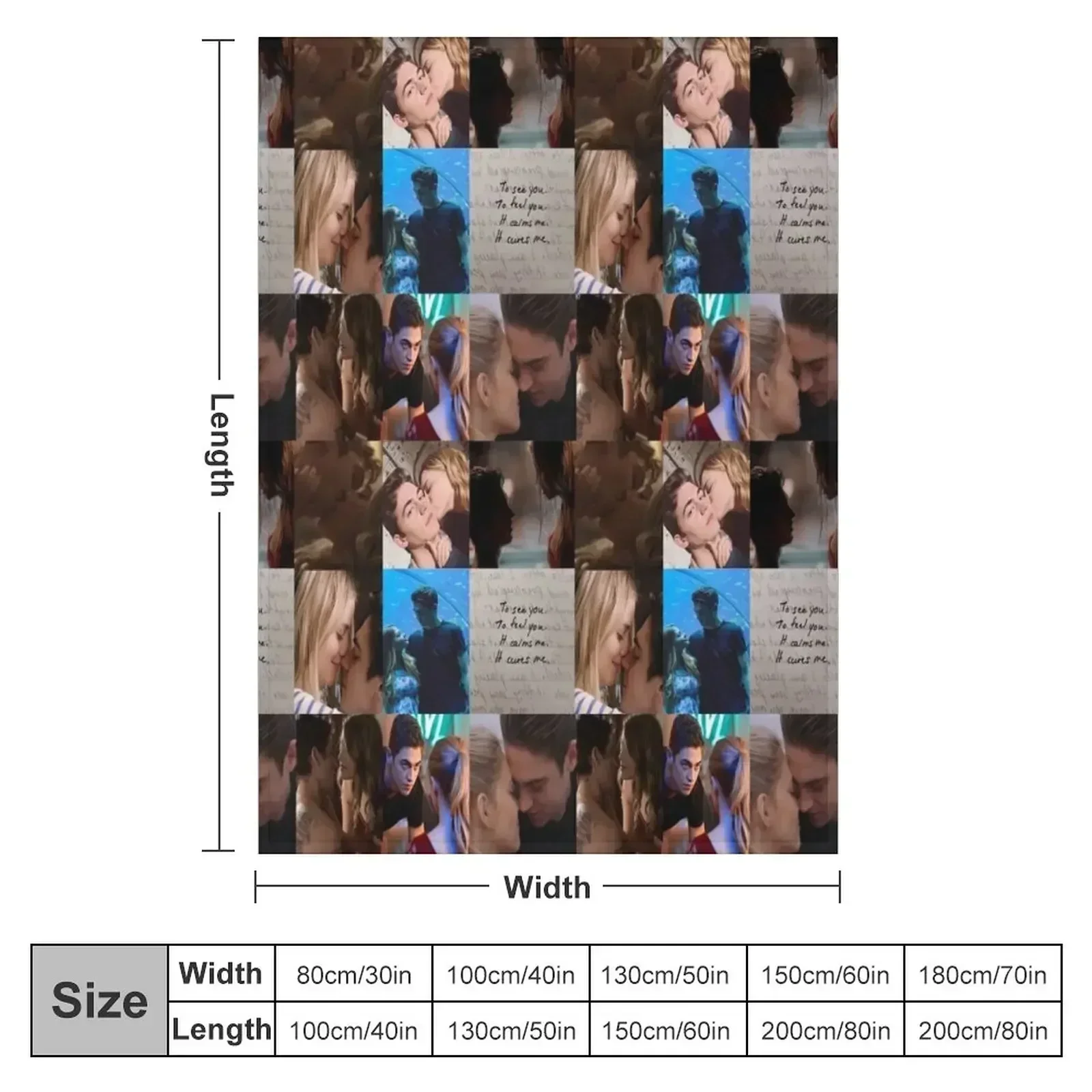 Hessa/To See You and Feel You Throw Blanket blankets ands Beach Luxury Designer Thermal Blankets