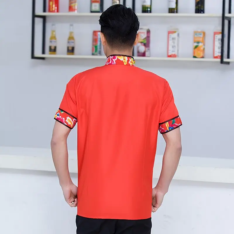 Salopette da hotel estiva per l'agricoltura a maniche corte