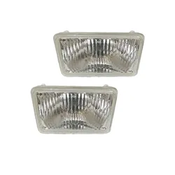 2x 12V Tractor Combines Headlight AL75338 /85651C91 For John Deere Case IH David Brown