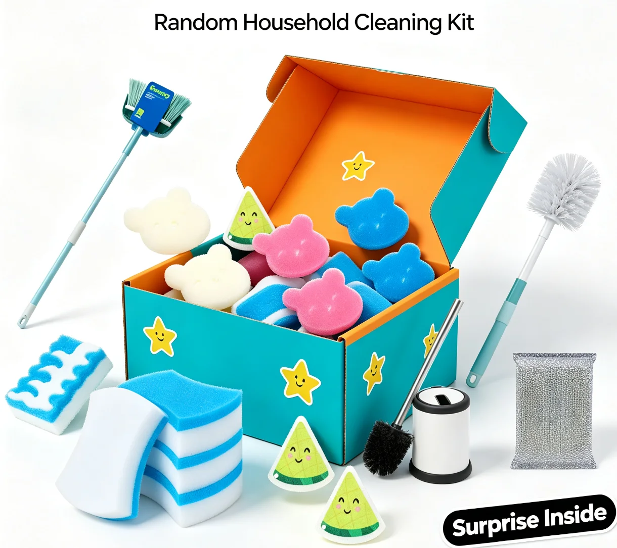 Kitchen Gadgets For The Blind - Ev Temizlik Gereçleri Gizemli Kör Kutu