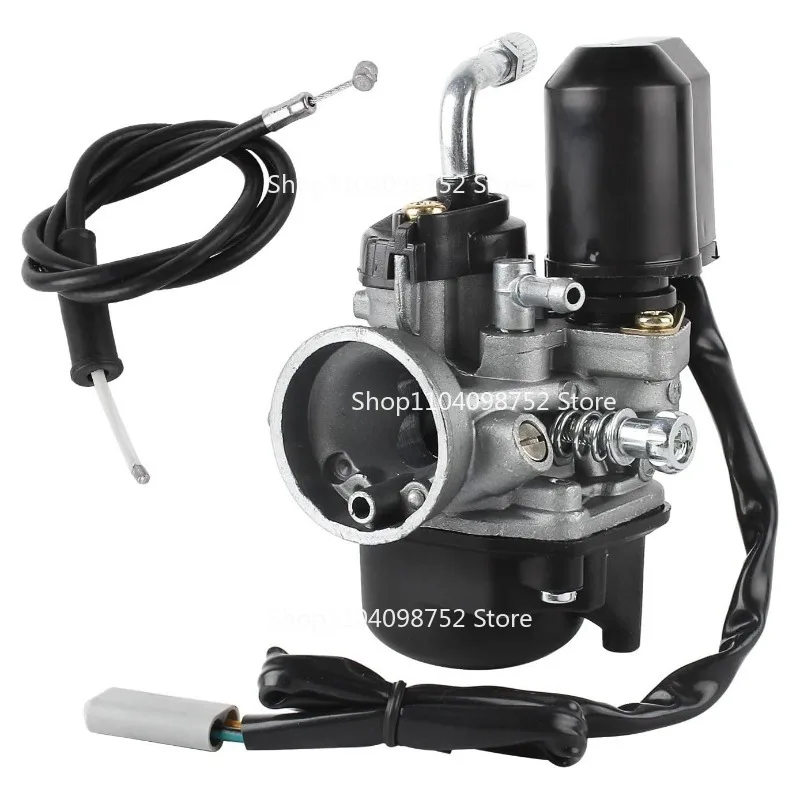 17.5mm Sport Carburetor with E-Choke Intake Membrane 50cc for Piaggio for Gilera for Aprilia All Common Models。