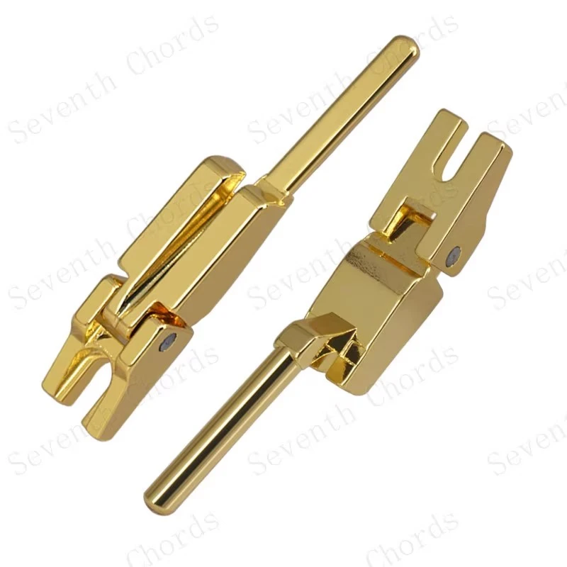 6Pcs Tragbare Gitarre Tremolo Brücke Gesperrt String Sattel FÜR Elektrische Gitarre Musical Instrument Zubehör Teile – Detail 23
