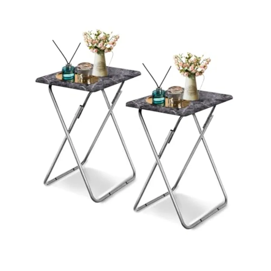 

Складной столик для телевизора/обеденный столик с прочной столешницей из МДФ, поднос для еды для гостиной, не требует сборки