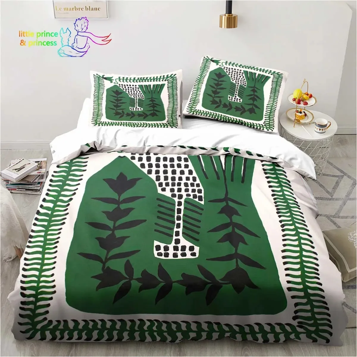 

Abstract Art Pattern Comfortable Duvet Quilt Cover Pillowcase Bedding Set Children Bedroom Decoration Home Textile