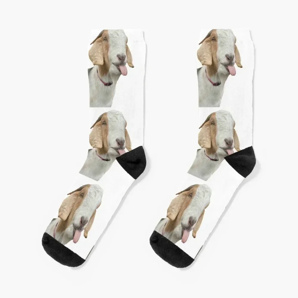 

Relax I goat this | funny goat Socks cartoon moving stockings set sports stockings Socks For Men Women's