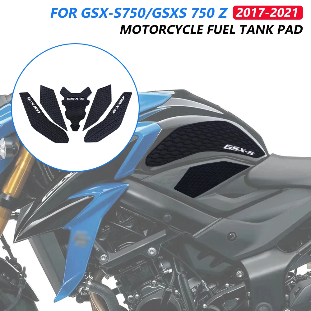 

Наклейки на бак для мотоцикла GSX S750 (GSXS750 2017-2021, GSX-S 750 Z) – боковые накладки для улучшения сцепления ног с баком, подушки-держатели для коленей, стикеры на топливный бак