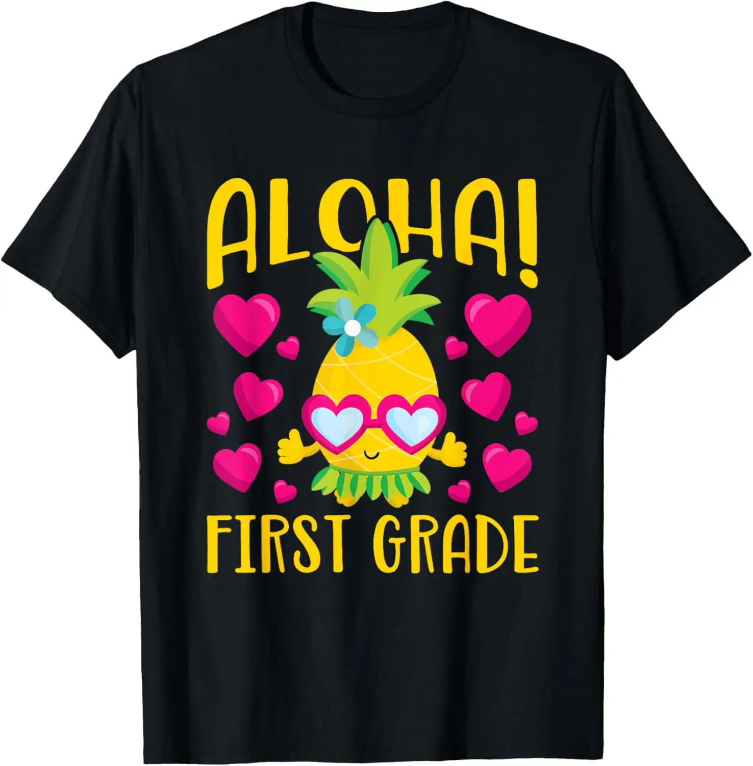 

Футболка Aloha First Grade Cute Pineapple Student Teacher
