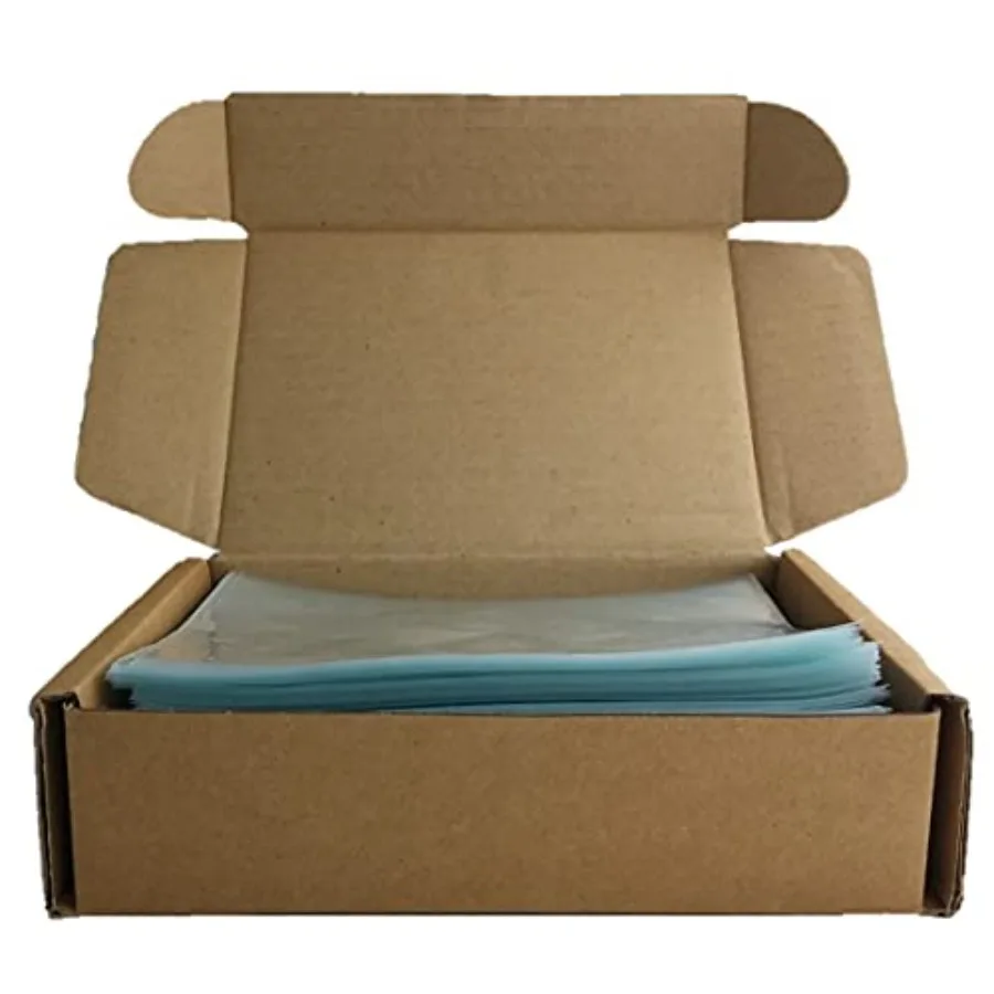 

500 Odorless 6x6 Inch Shrink Wrap Bags for Bath Bombs Soap Bars and Other Small Items