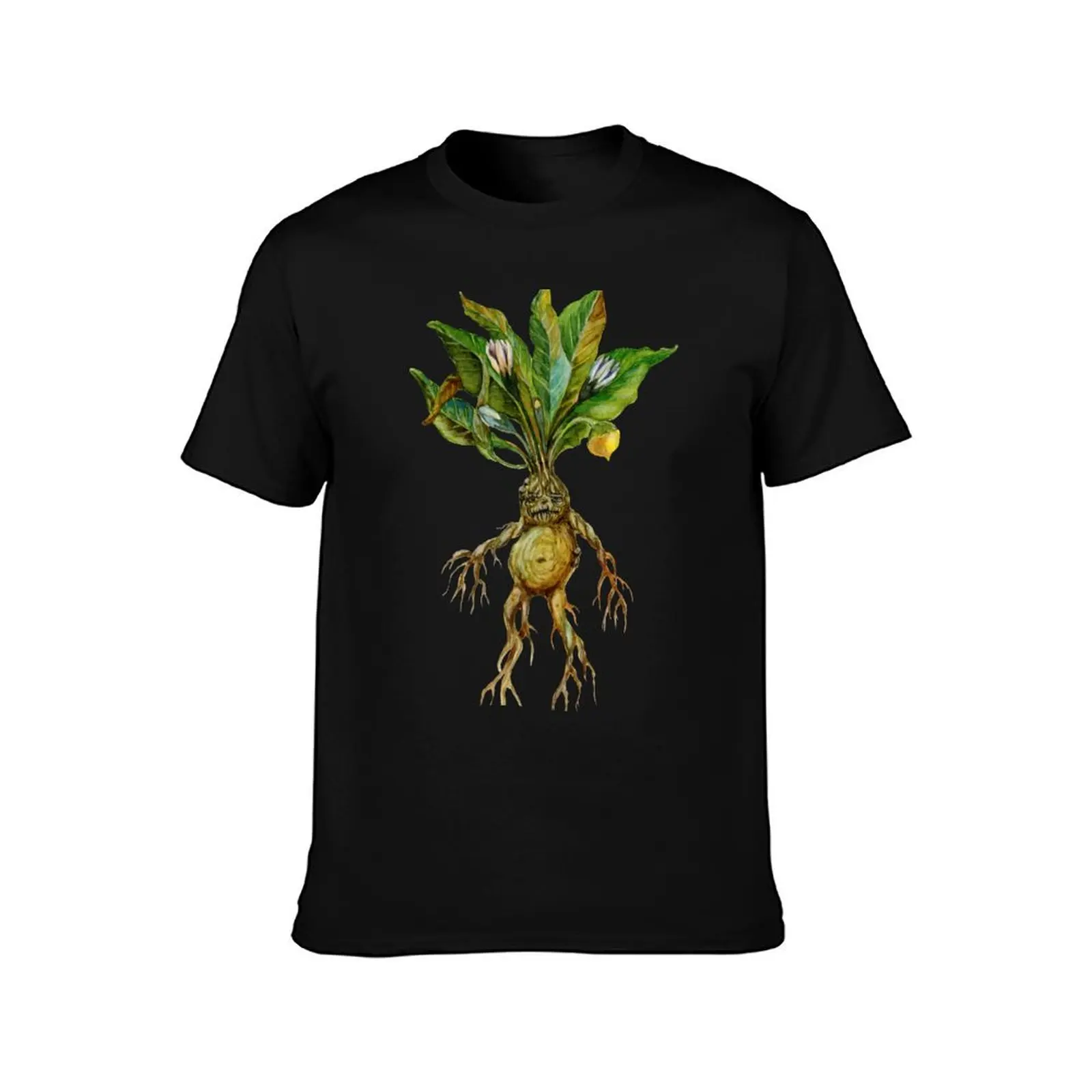 Mandrake Alchemy Herb T-Shirt shirts graphic Luxury man sweat sweat shirts, men