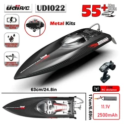 UDIR/C UDI022 RC Boat 50Km/H High Speed Waterproof 2.4GHz Radio Control Brushless RC Speed Alloy Steel Boat Toys