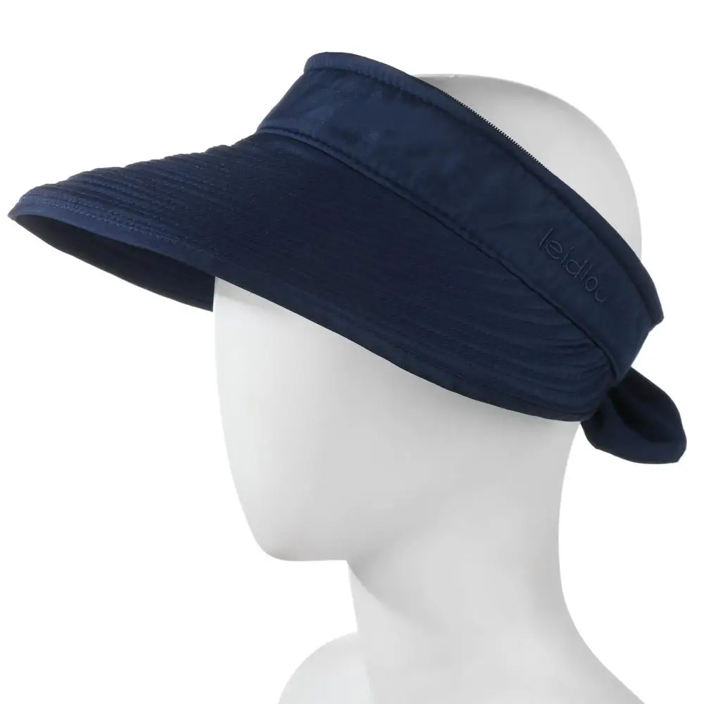 Women Ladies Outdoor Cap Anti-UV Summer Visor Sun Hat Wide Brim Beach Hat