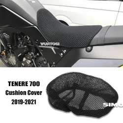 Tenere 700 T7 T700 Motorcycle Seat Cover Seat Protect Cushion 3D Honeycomb Mesh Seat Cushion For Yamaha TENERE 700 2019-2021