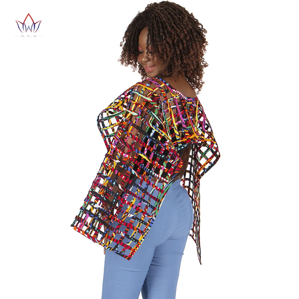 Ankara African Net Necklaces Shawl Collar Women Clothings Accessories African Multistrand Necklace Hademade Jewelry WYb569