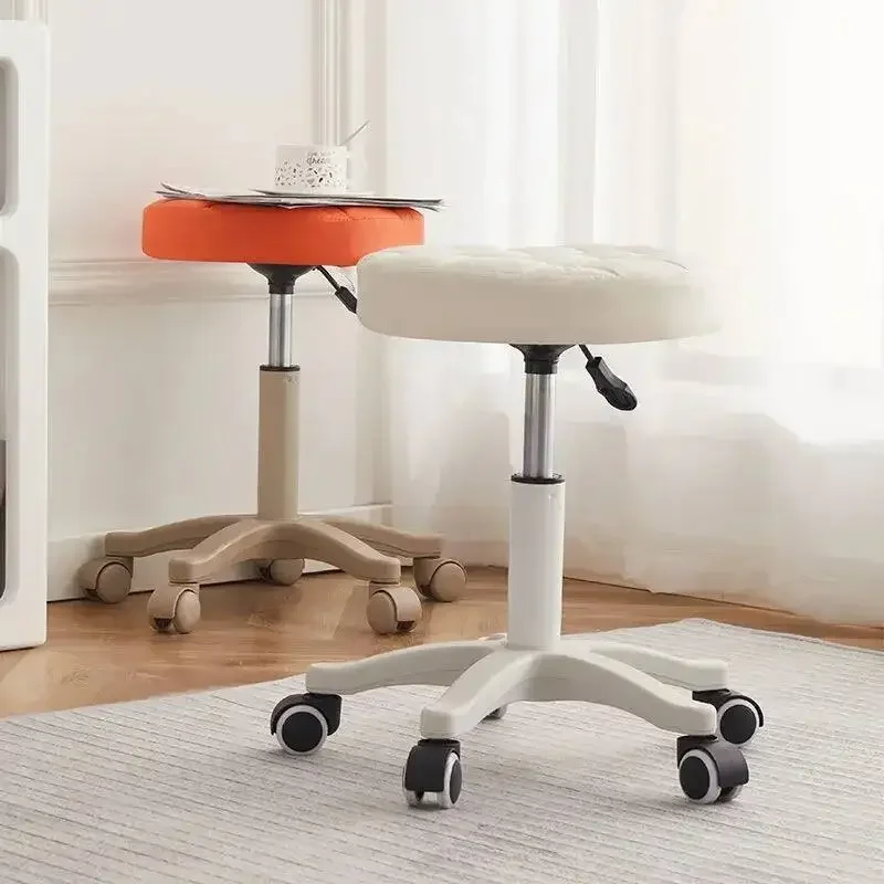 Styling Simple Barber Chairs Professional Portable Aesthetic Wheel Chair Beauty Salon Mocho Cadeira Barber Equipment MQ50BC