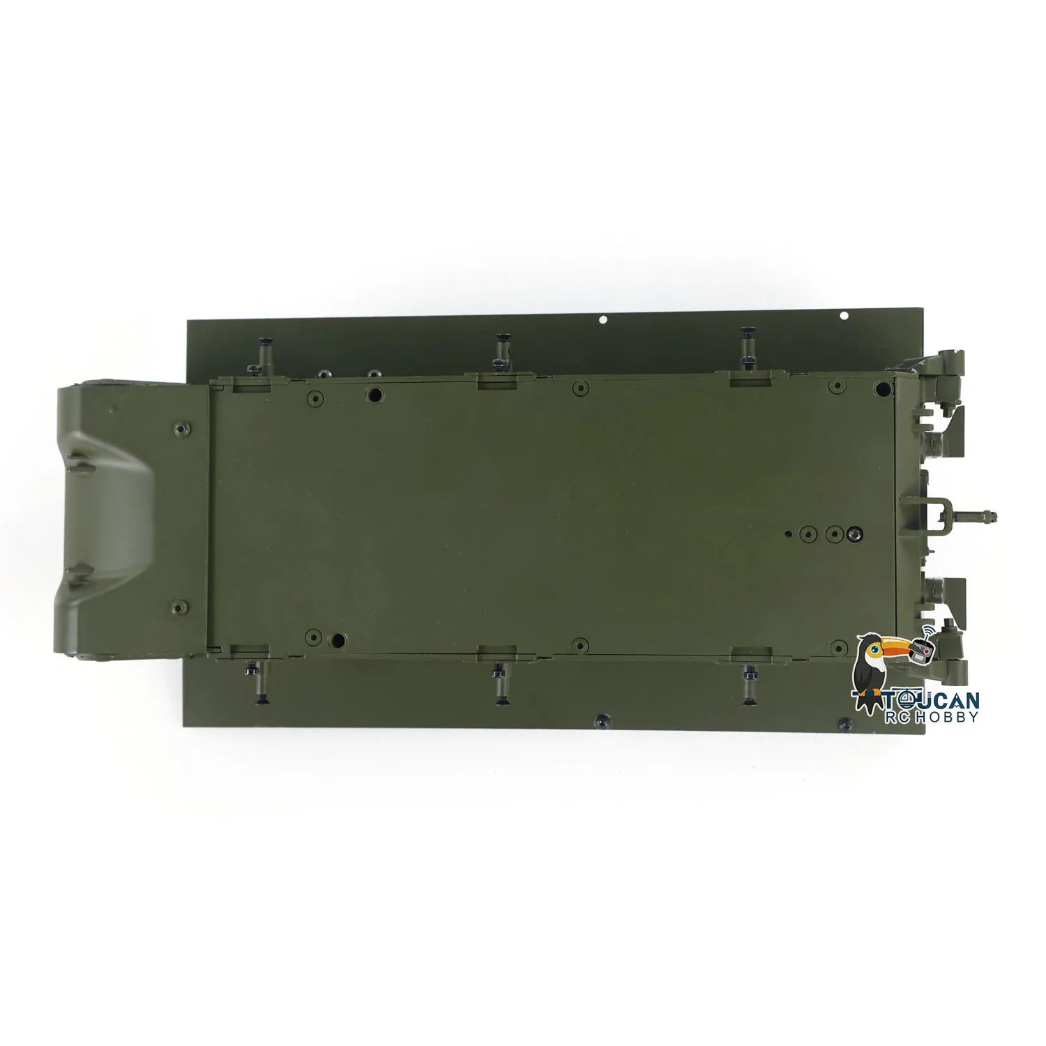 

Metal Chassis with Metal Smoke Unit Switch Part for Toy Heng Long 1/16 RC Tank 3898 USA M4A3 Sherman Model Armored Car Adult Toy
