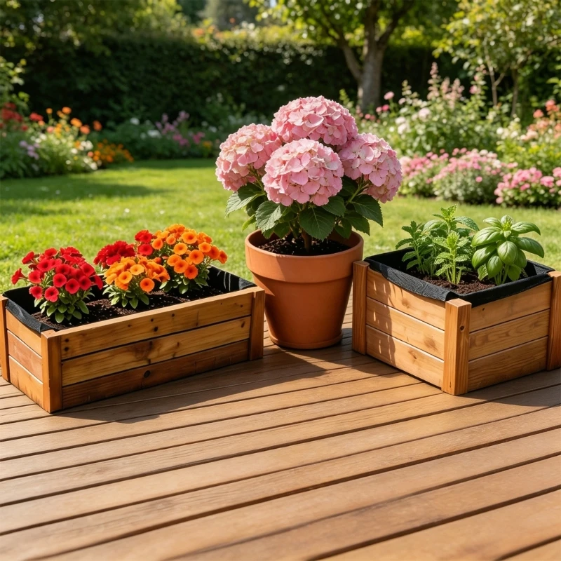 

Big Size Planter Felt 200X500Cm Anti Erosion Mat for Vegetable Balcony Gardens