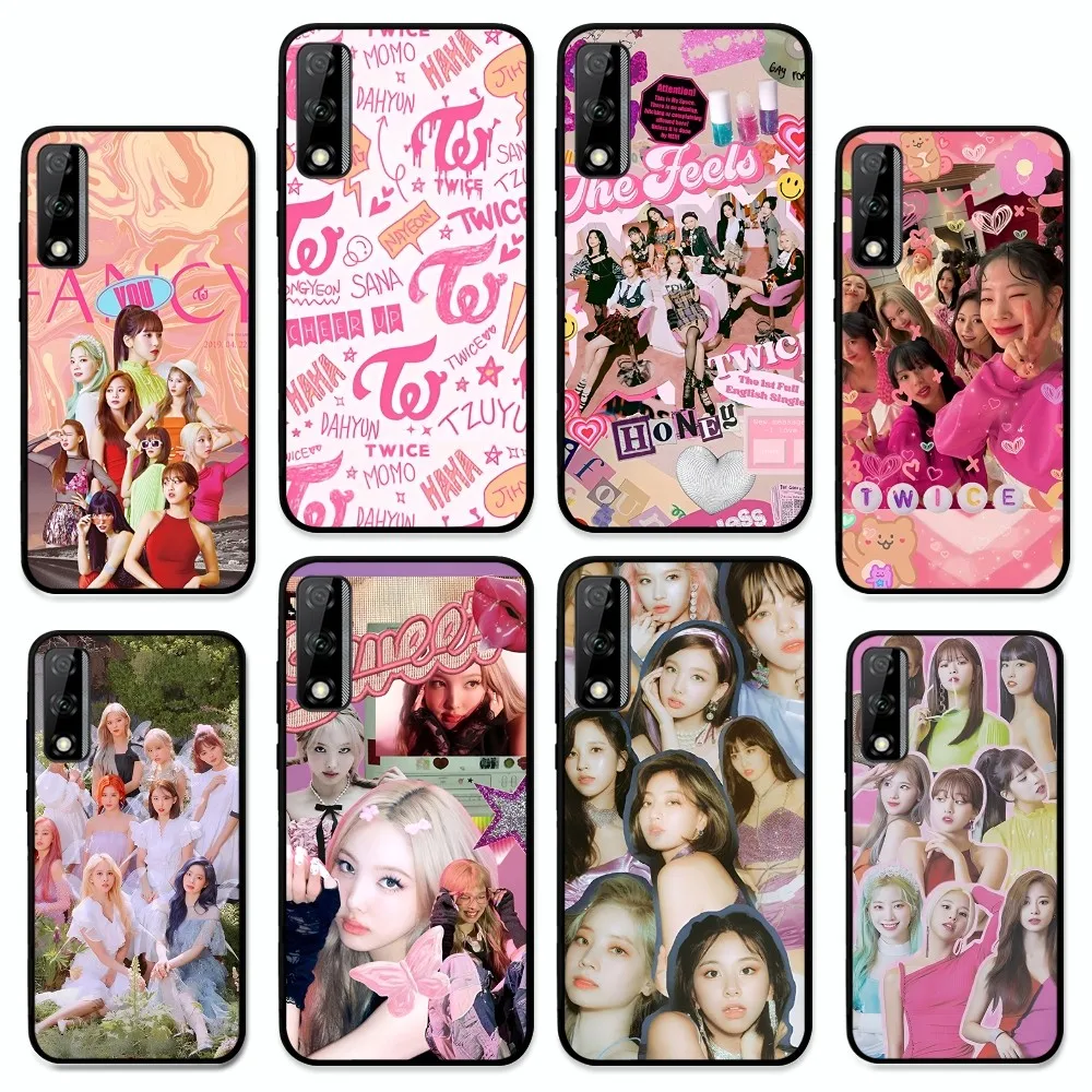 Kpop T-TWICES Phone Case For Huawei Y9 6 7 5 Prime Enjoy 7s 7 8 plus 7a 9e 9plus 8E Lite Psmart Shell