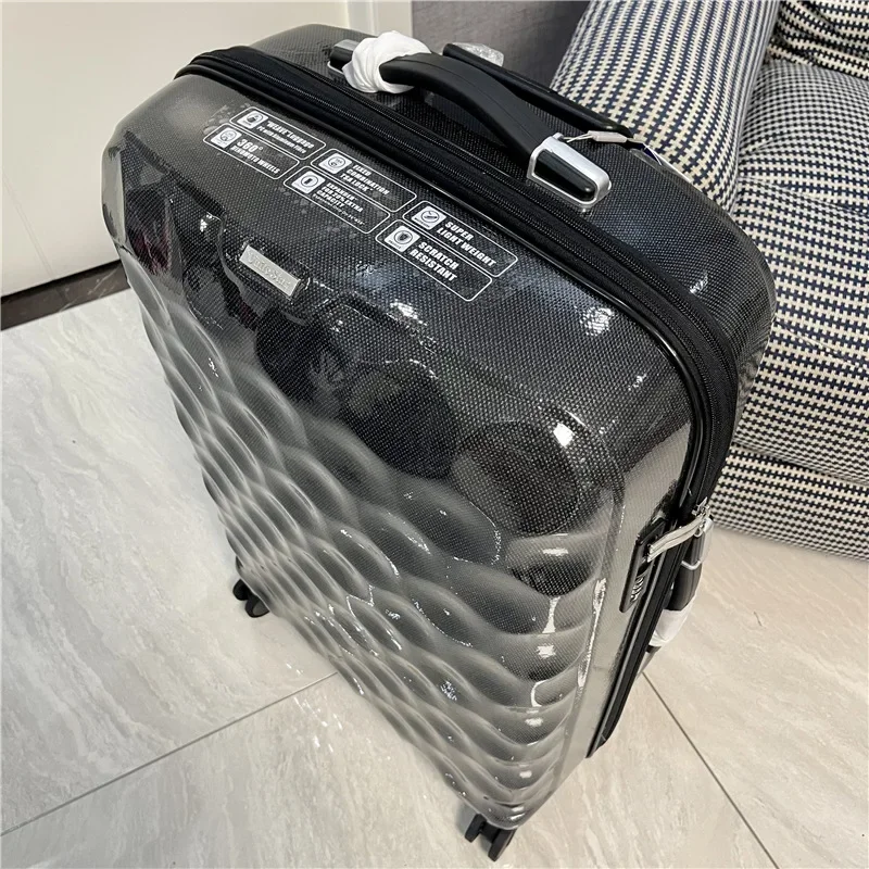 Export ultra-light 1.9KG carbon fiber 20 inch boarding travel trolley suitcase 24 silent spinner wheel luggage 28