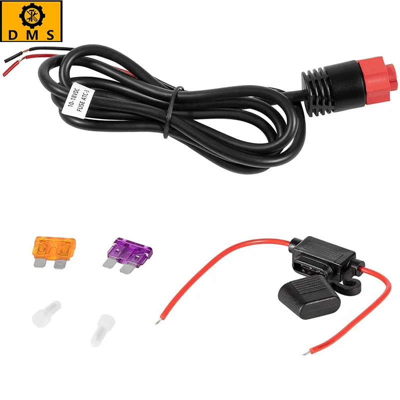 Câble d\'alimentation HDS/Elite/Hook, 3 pieds, 2 fils, uniquement adapté aux HDS Lowrance, Elite elasticity, Elite Ti2, Hook, Mark, 000-75-001, 14041