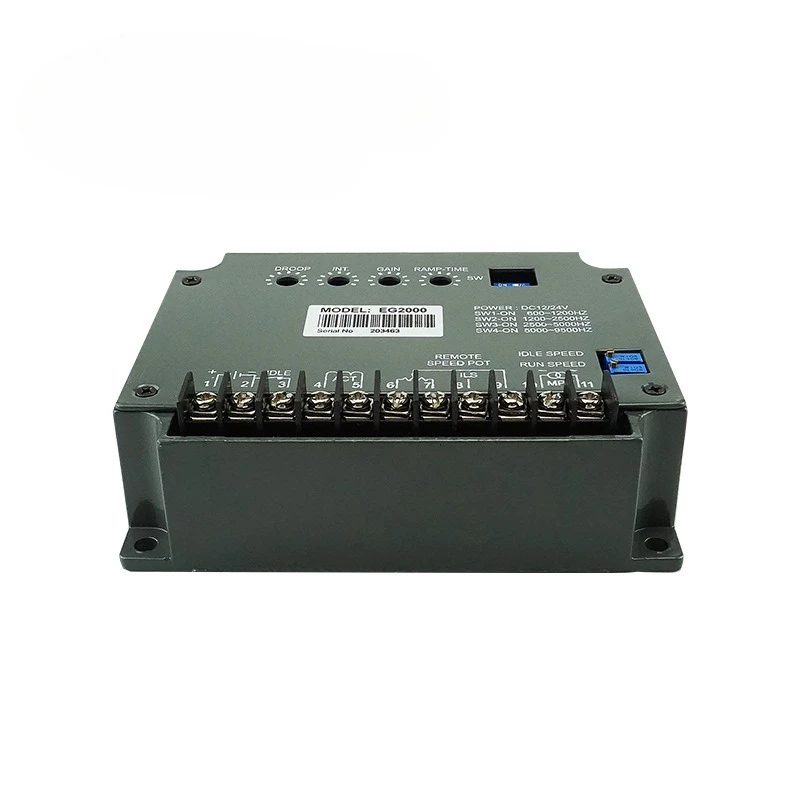 

EG2000 Generator Set Governor, Overdrive Board Slow Start Controller Mode
