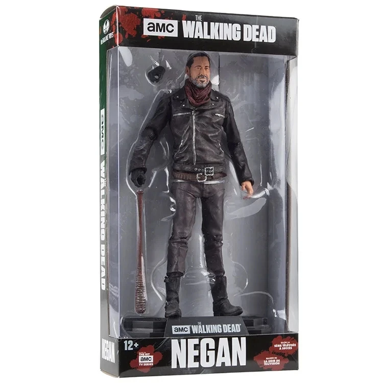 10cm The Walking Dead Season 8 Rick Grimes Daryl Dixon Negan Hot Action figure toys collection doll Christmas gift with box