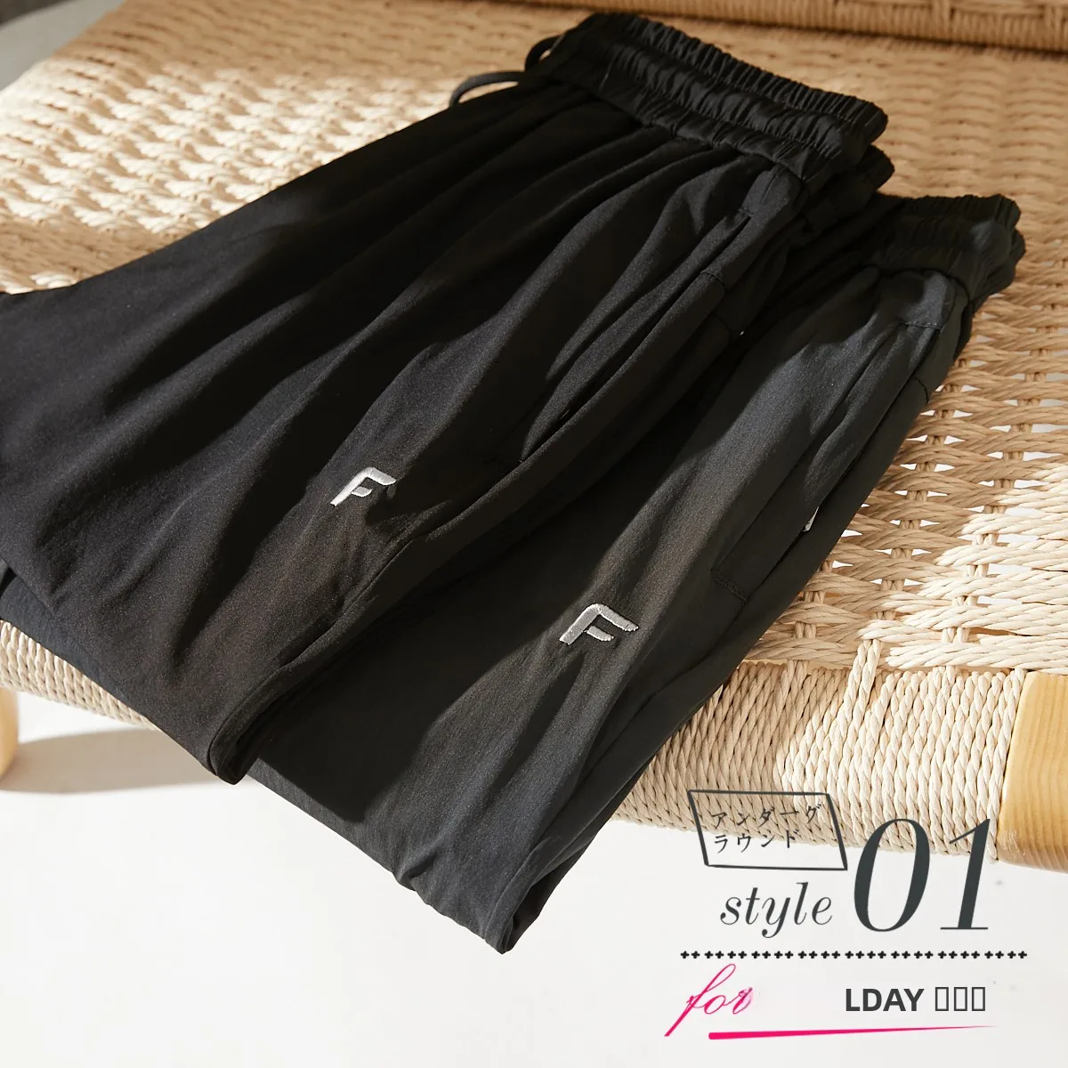 

Ultra-Thin Breathable Qui-Dry Summer Men's Elastic Waist Sports Casual Pants Faionable Urban Sle Straight Leg Long Trou...