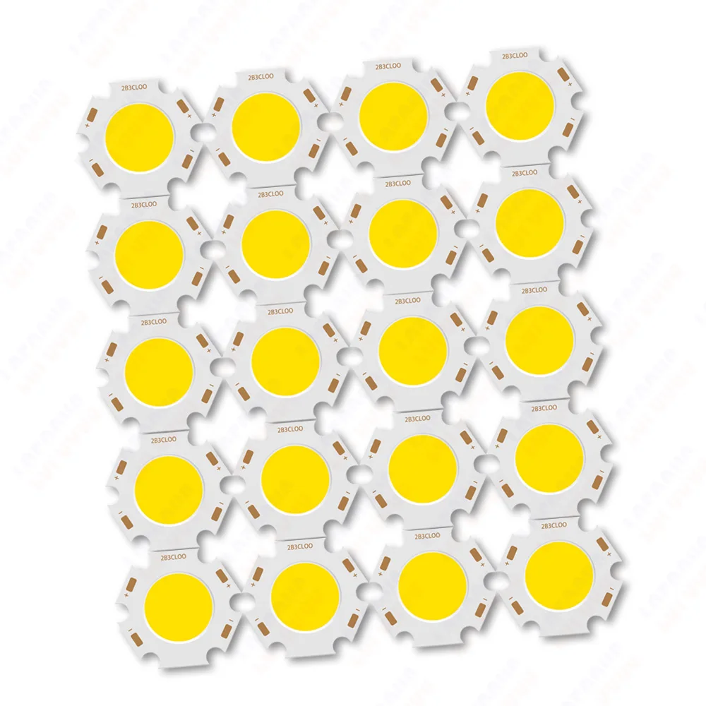 CRI Ra 80 COB LED Chip 3W 5W 7W Warm Natural White 3000K 4000K 6000K 2011 Star Board For DIY Bulb Track Light Downlight