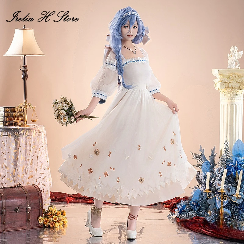 Irelia H Store Reverse:1999 Cos 37 Cosplay Costume Game Anime 37 White Dress Halloween Costumes Momen