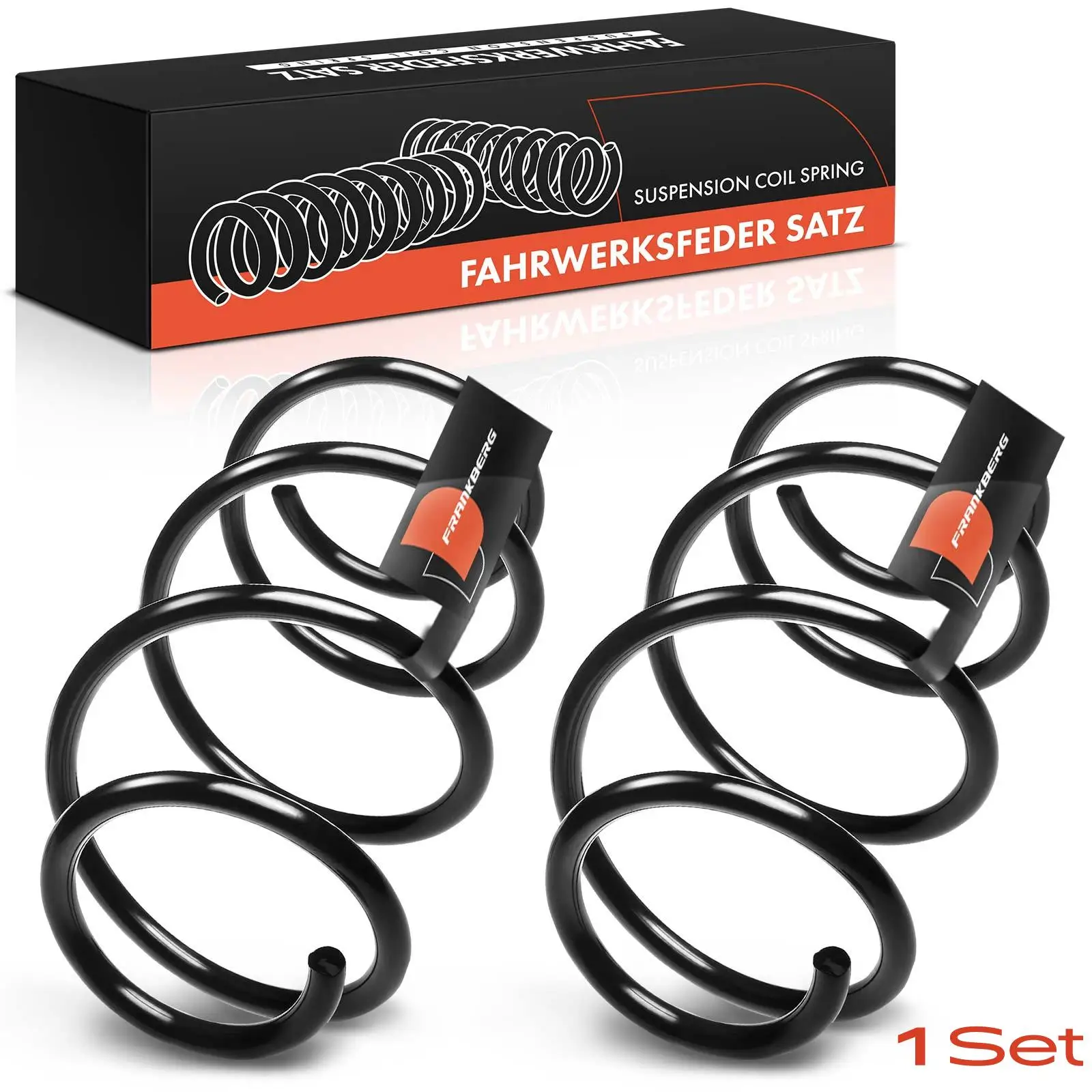 Molla di Sospensione Anteriore Frankberg 2X per Mercedes-Benz Slk R171 1.8L 2004-2011 Rh3303 1713210404