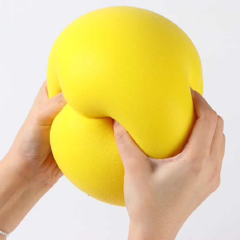 Pu Indoor Kid Mute Bounce Ball Spielzeug Stress abbau Spielplatz Junge Spiel Silent Play Home Sport Soft Foam Basketball Dekomprimieren Geschenk