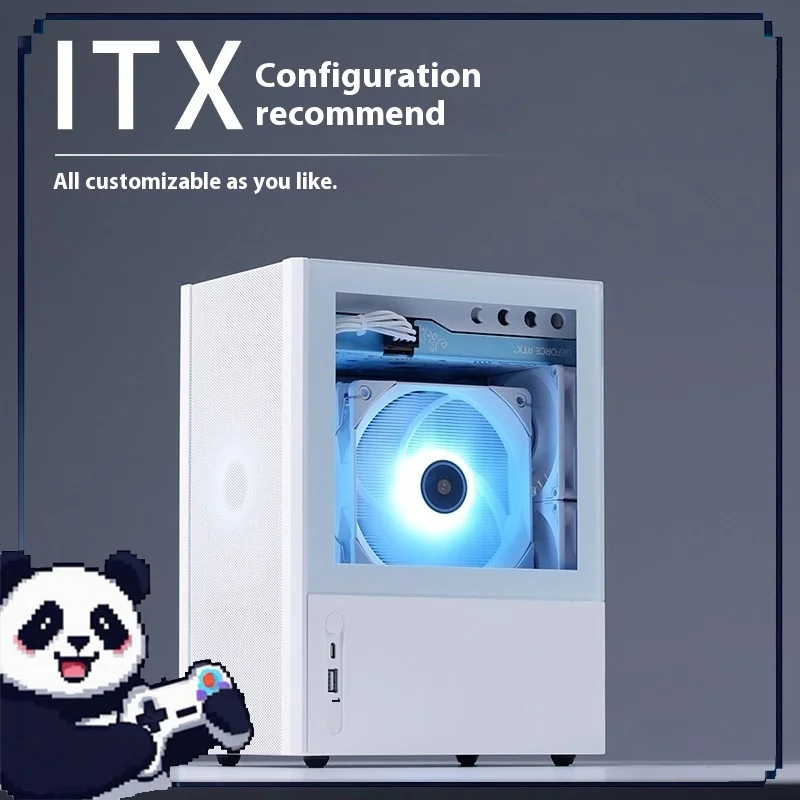 Recomendado configuração de PC host ITX: RX6500XT/RX7650GRE/RX9060XT/RTX5060/RTX5060ti, mesa DIY de alto desempenho poderoso